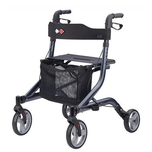 Capero Lightweight X-Fold Rollator - Rehab and Mobility