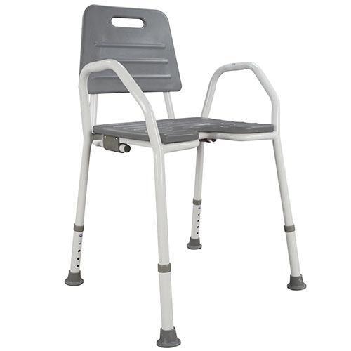 Shower Stool with Padded Seat - Rehab and Mobility